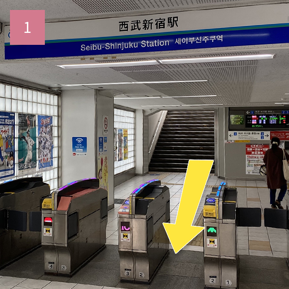 西武新宿線 西武新宿駅北口