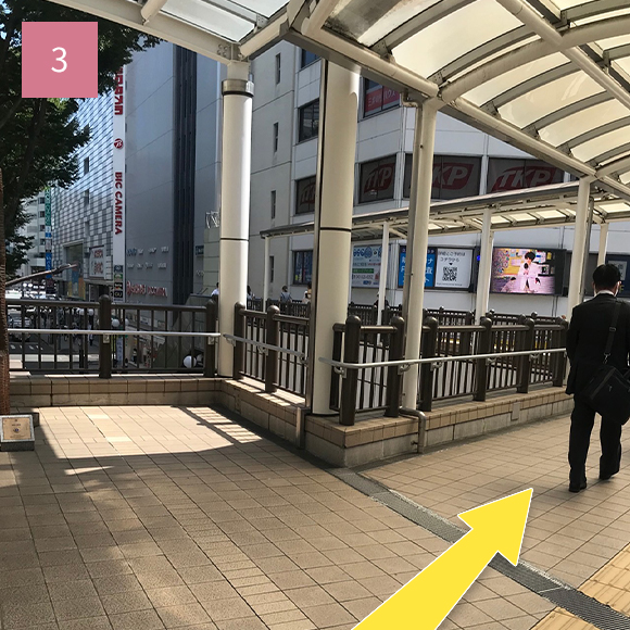 JR線立川駅北口