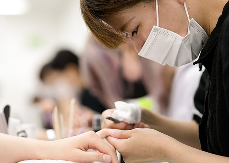 東京(新宿・立川) 神奈川(横浜)のネイルスクール「キャリエールネイルスクール」