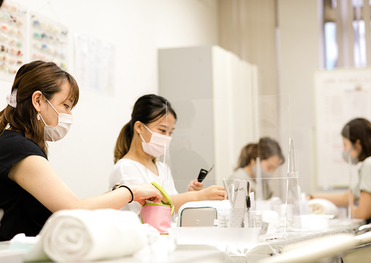 東京(新宿・立川) 神奈川(横浜)のネイルスクール「キャリエールネイルスクール」